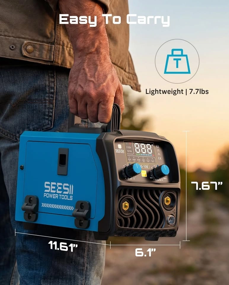 3-in-1 MIG Welder 135A (110V Portable) - Cash Only - photo 2