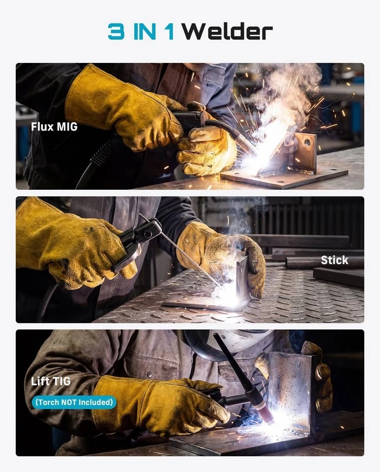 3-in-1 MIG Welder 135A (110V Portable) - Cash Only - photo 4