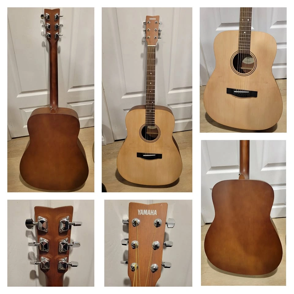 $220 Yamaha F400 Traditional Western Acoustic Guitar – Natural