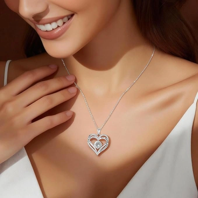 💎 Moissanite Heart Pendant Necklace 💲Cash Only💲 - photo 2