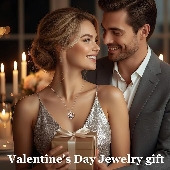 💎 Moissanite Heart Pendant Necklace 💲Cash Only💲 - photo 3