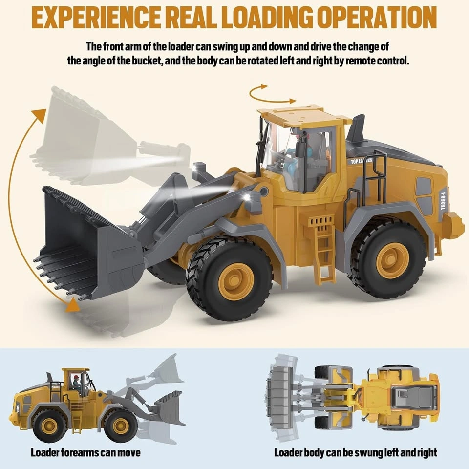 RC Wheel Loader Construction Toy - Brand New! - photo 4