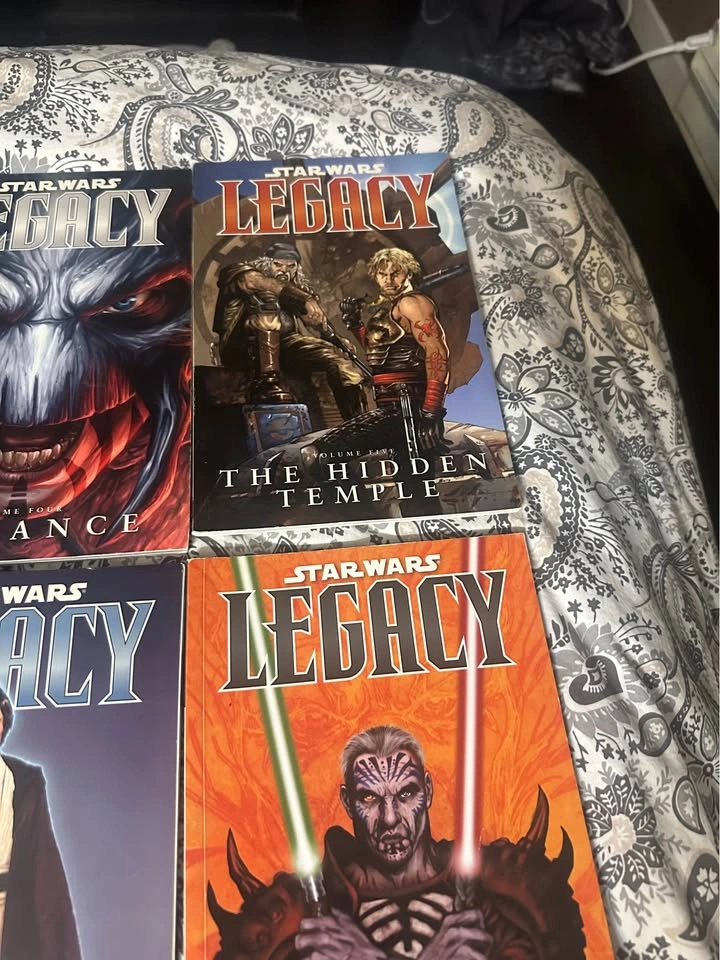 9 Star Wars Legacy Dark Horse Comics Graphic Novels Vol 1,2,4-11 - photo 2