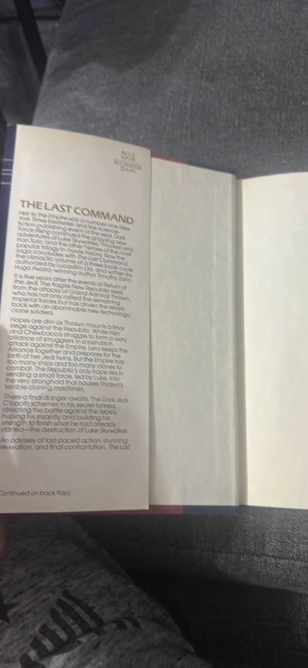 Star Wars: The Last Command Hardcover Novel - photo 4