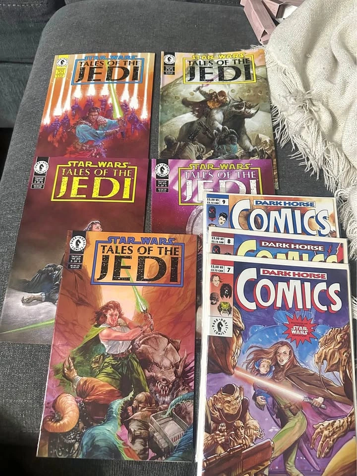 Star Wars Tales of the Jedi vol 1 1-5 set + Dark Horse Comics 7-