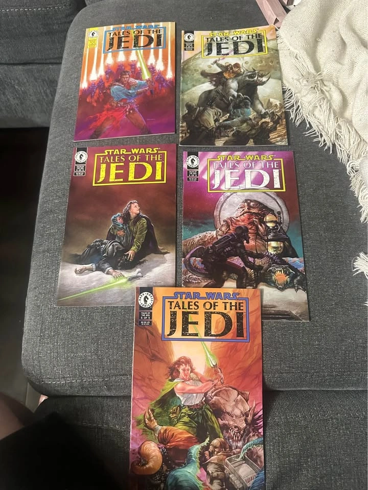 Star Wars Tales of the Jedi vol 1 1-5 set + Dark Horse Comics 7- - photo 2