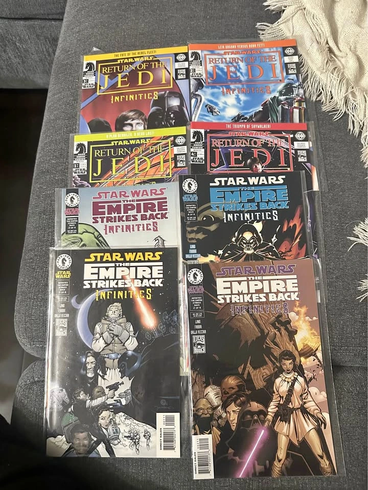 Star Wars Infinities Comic Series Empire Jedi