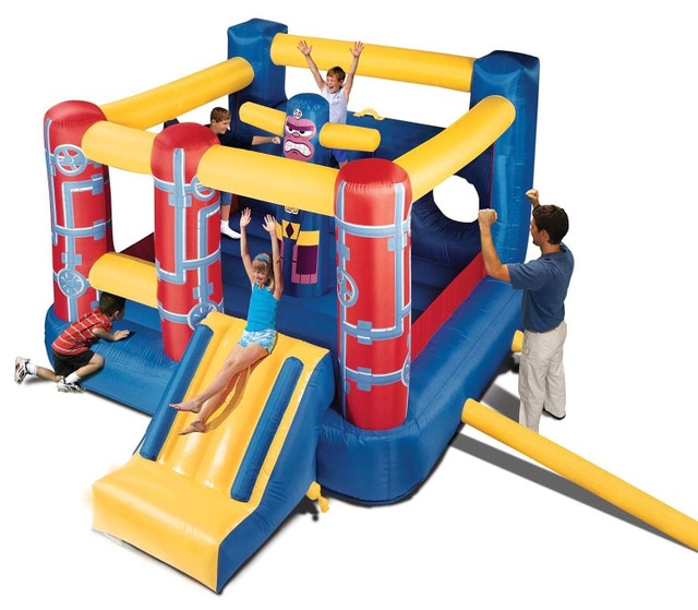 Banzai Jump 'n Go Obstacle Course Bouncer