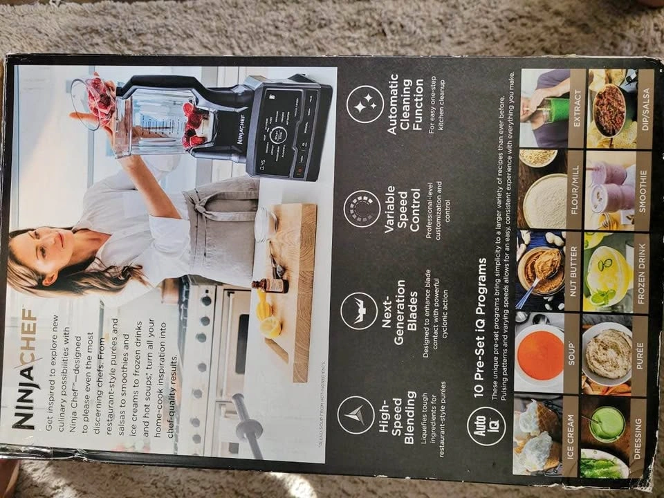 Ninja Chef Multifunctional Blender with To-Go Tumbler