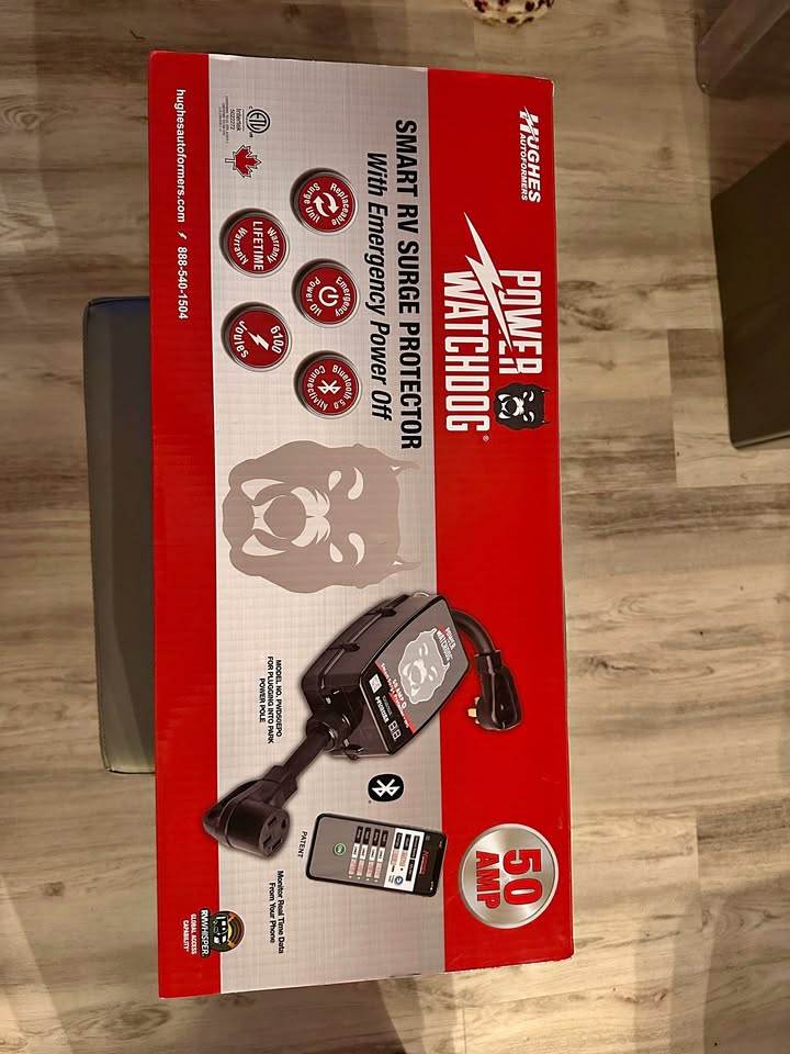 Hughes Power Watchdog 50 Amp RV Smart Surge Protector