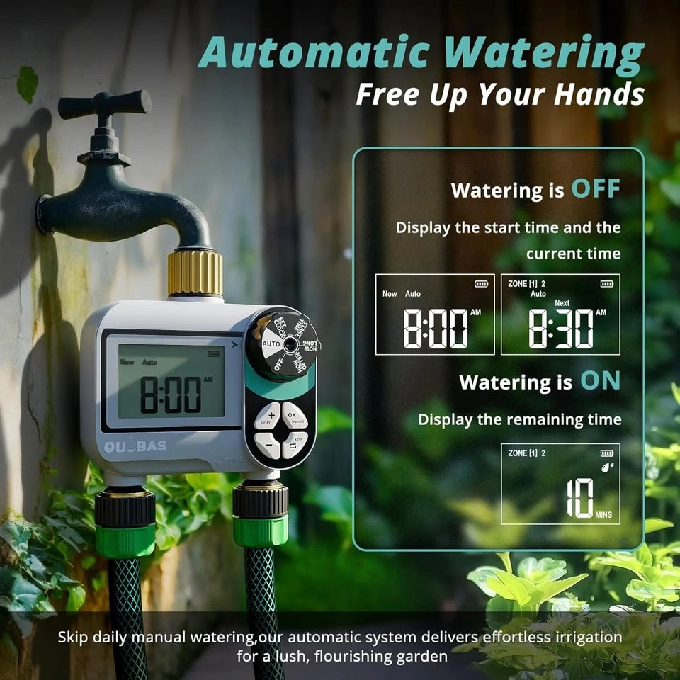 💧 2-Zone Digital Sprinkler Timer 💲Cash Only💲 - photo 3