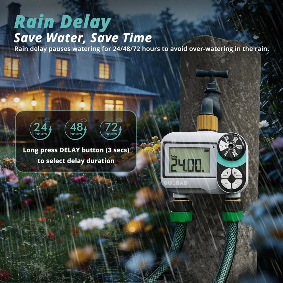 💧 2-Zone Digital Sprinkler Timer 💲Cash Only💲 - photo 5