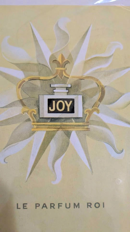 1947 Jean Patou JOY Perfume Ad - Framed Vintage Print - photo 2