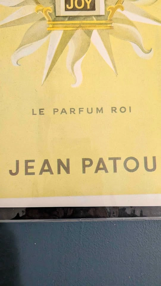1947 Jean Patou JOY Perfume Ad - Framed Vintage Print - photo 3