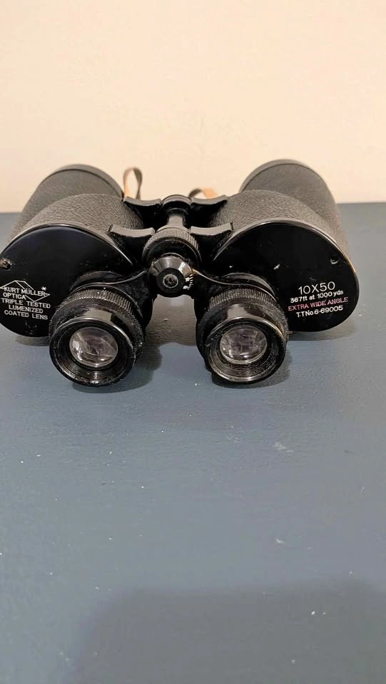 Vintage Kurt Müller 10x50 Binoculars (Made in Japan)