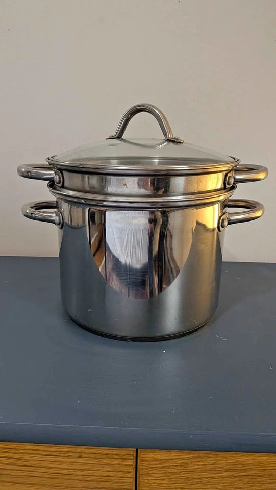 Wolfgang Puck 12-Qt Stainless Steel Pot & Steamer Set