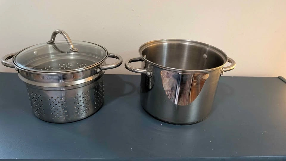 Wolfgang Puck 12-Qt Stainless Steel Pot & Steamer Set - photo 2