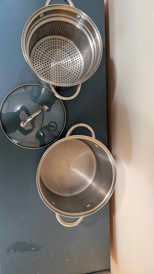 Wolfgang Puck 12-Qt Stainless Steel Pot & Steamer Set - photo 4