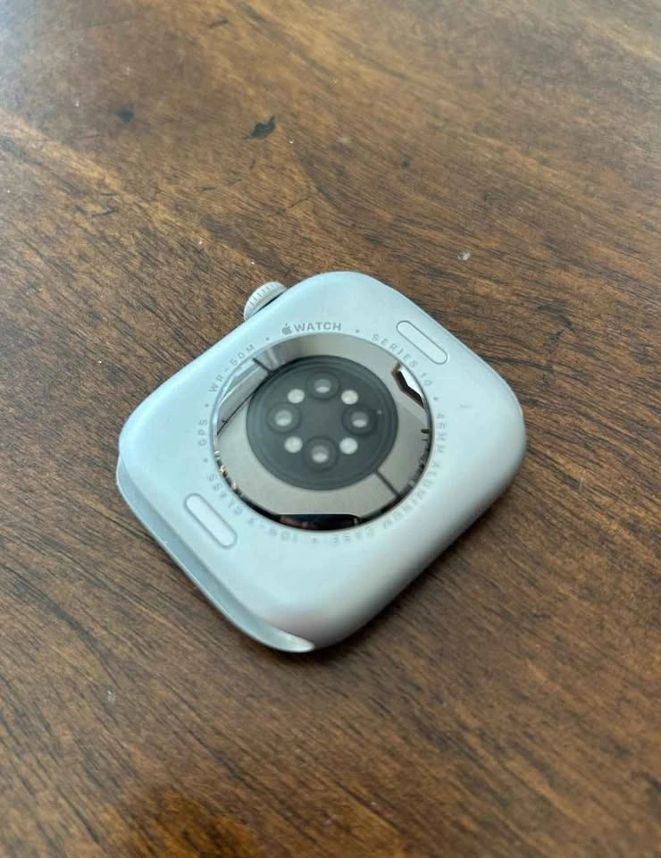 Apple Watch Series 10 (GPS) 46mm Silver w/ Denim Band - photo 3