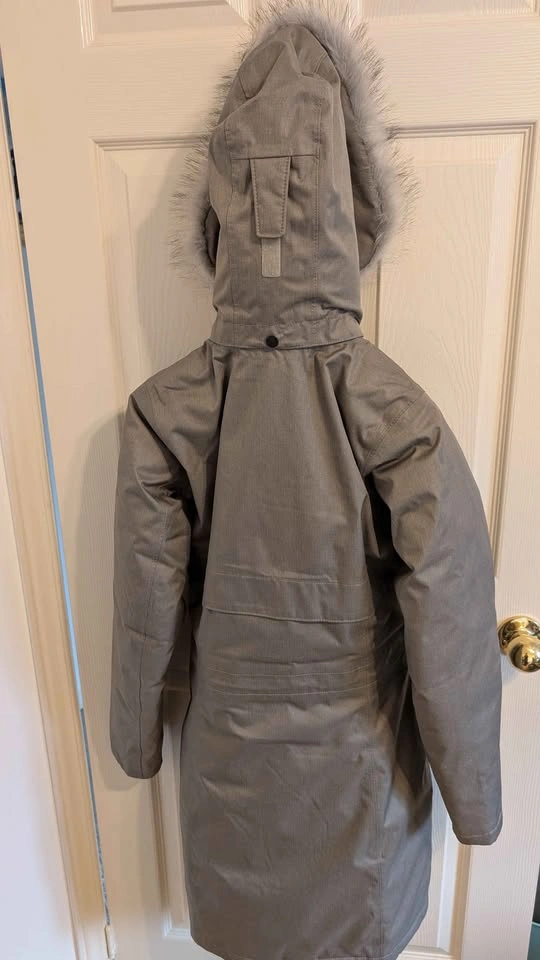 Women’s Columbia Apres Arson II Long Down Jacket - Grey - Small - photo 3