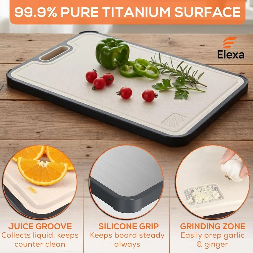 🔪 Titanium Double-Sided Cutting Board (16” x 10”) 💲Cash Only💲 - photo 4