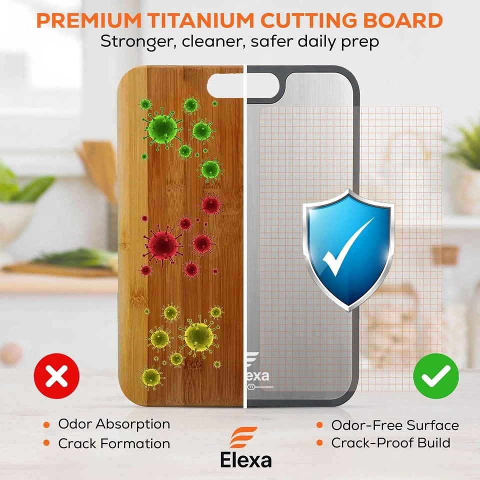🔪 Titanium Double-Sided Cutting Board (16” x 10”) 💲Cash Only💲 - photo 5