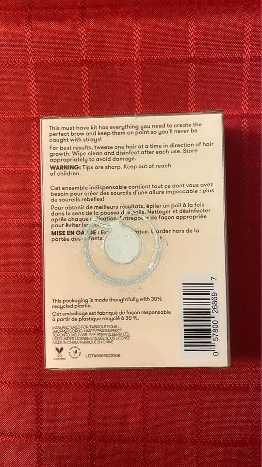 QUO Tweezers Combo with cute Pink Case NEW IN BOX - photo 2