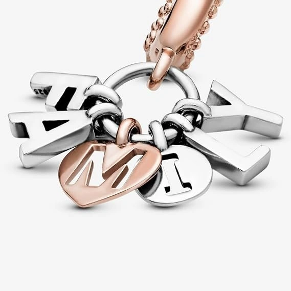 Pandora Family Letters Dangle Charm - Brand New in Box - photo 4