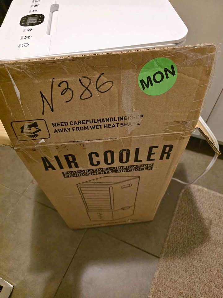 10L Portable Air Cooler w/ Ice Packs – Like New ❄️