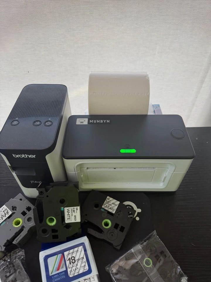 Label Printers: Munbyn 300DPI & Brother PT-700 - photo 2