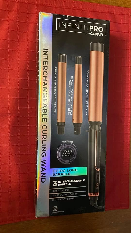 Conair InfinitiPro Curling Wand BRAND NEW HAIR STYLING DEVICE
