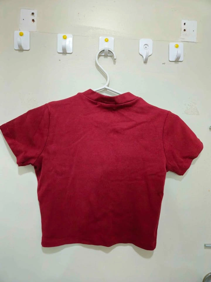 Cropped Crew Neck T-shirts - photo 2
