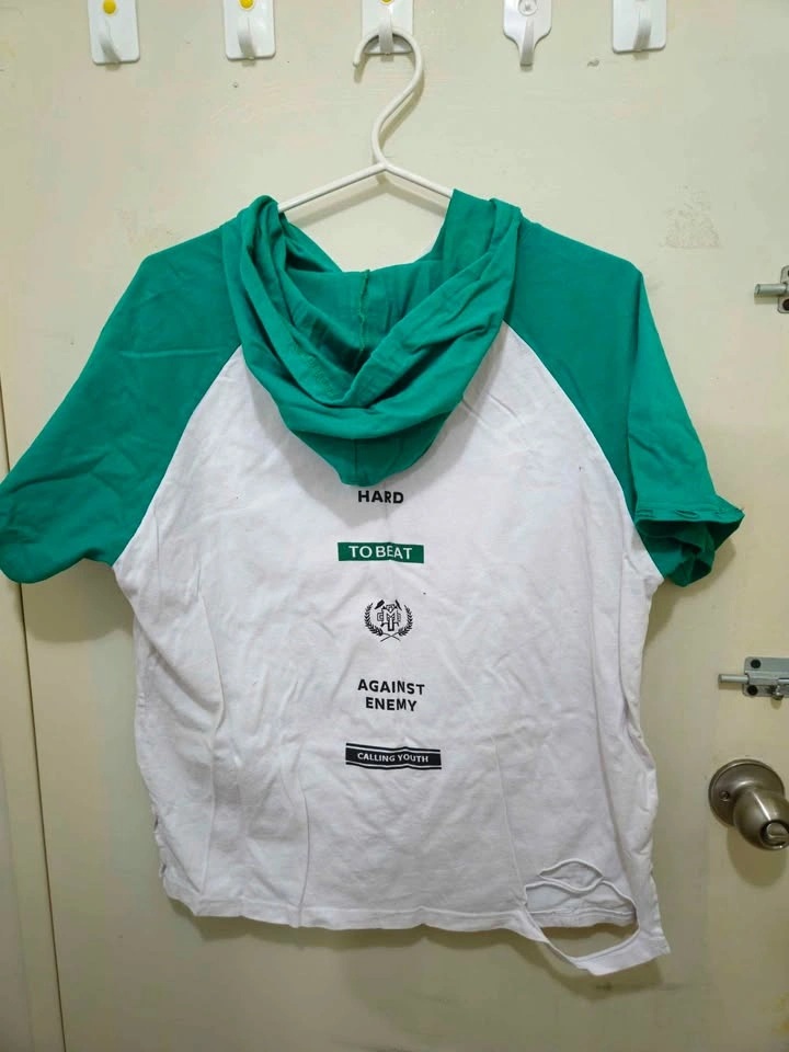 T-Shirt with Hood - photo 2