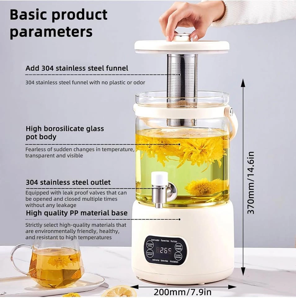 3.0L Multi-Function Electric Tea Maker Water Dispenser - photo 2