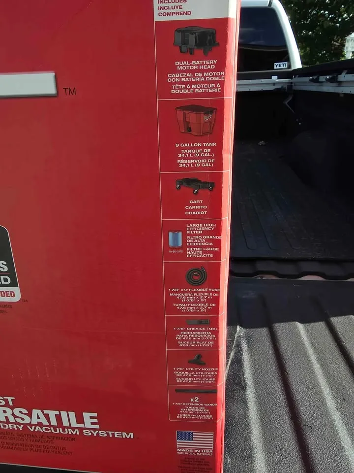 MILWAUKEE M18 FUEL 9 Gallon Dual-Battery Wet/Dry Vacuum image indicator(2)