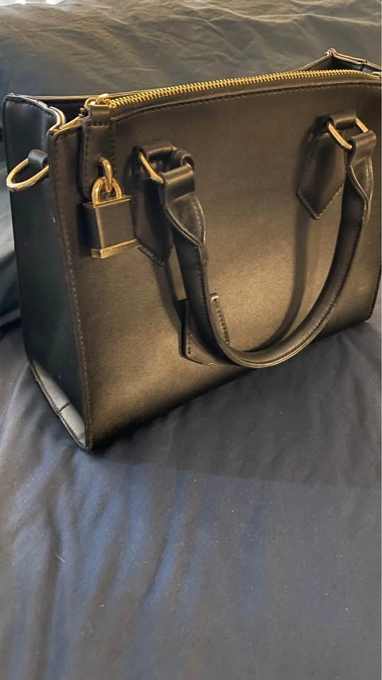 Purse 👜 Black Satchel-ALMOST NEW-CHIC FORMAL - photo 4