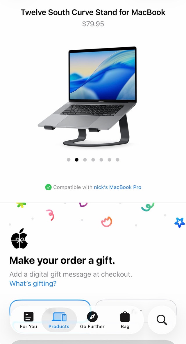 Twelve South Curve MacBook Stand
