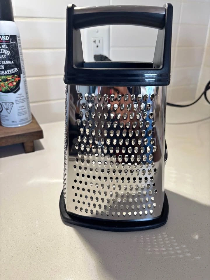 Stainless steel box grater