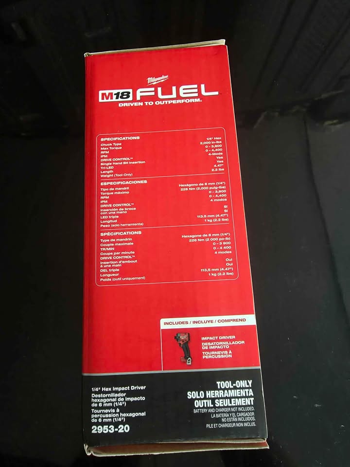 MILWAUKEE M18 1/4 Hex Impact Driver - photo 2