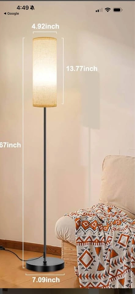 Ambimall Floor Lamps for Living Room – Set of 2 - photo 2