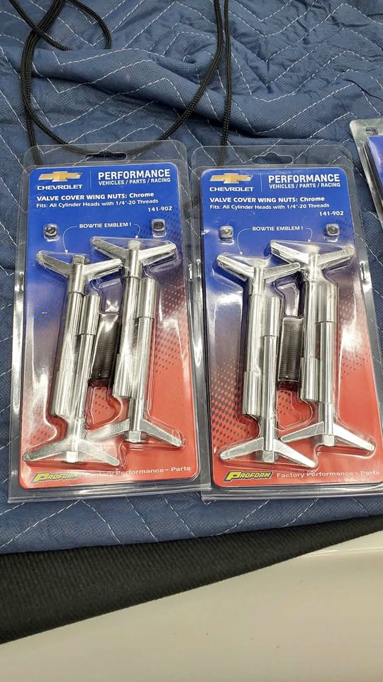 New chrome engine pieces for obs Chevy and GM 350