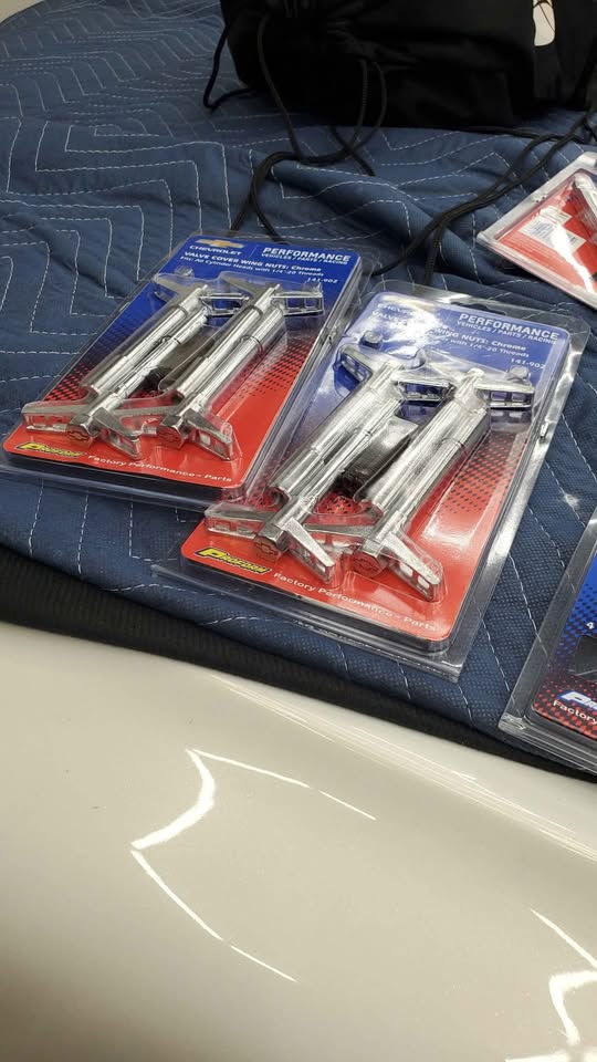 New chrome engine pieces for obs Chevy and GM 350 - photo 2