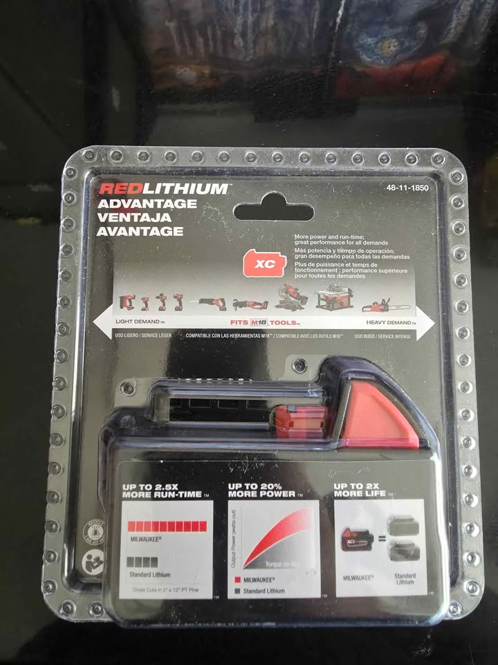 Milwaukee M18 18-Volt 5.0 Ah Lithium-Ion XC Battery - photo 2