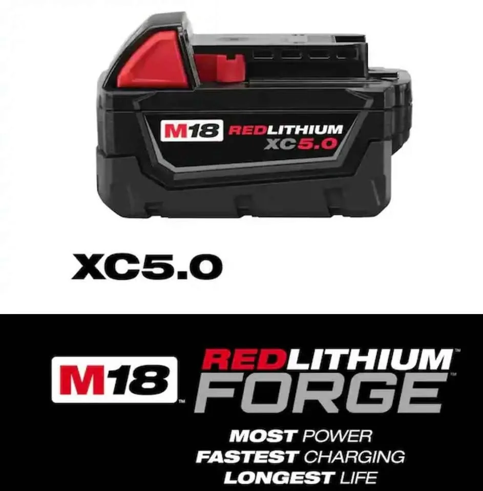 Milwaukee M18 18-Volt 5.0 Ah Lithium-Ion XC Battery image indicator(6)