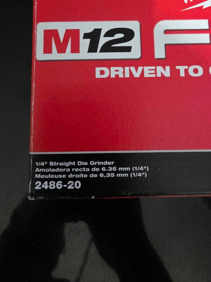Milwaukee m12 fuel straight Die grinder new - photo 4
