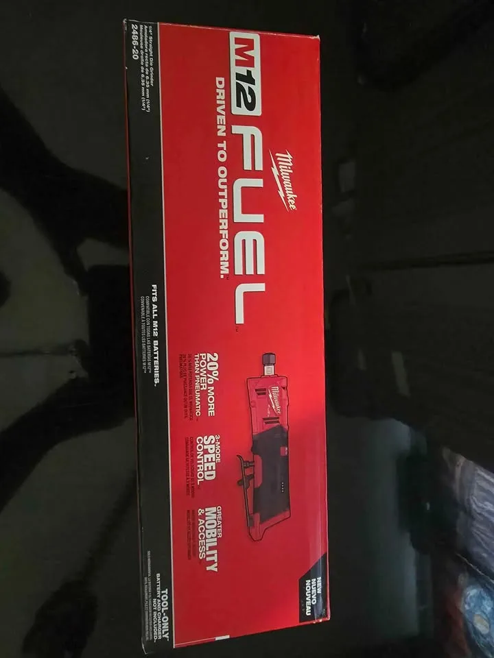 Milwaukee m12 fuel straight Die grinder new image indicator(6)