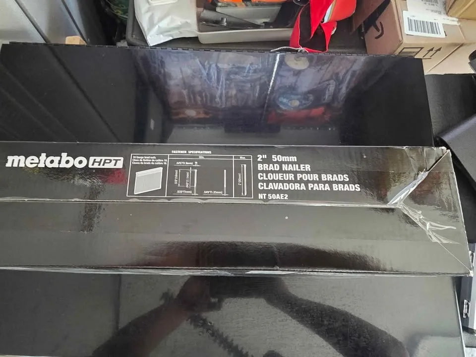 METABO HPT BRAD NAILER. 2" PNEUMATIC image indicator(4)