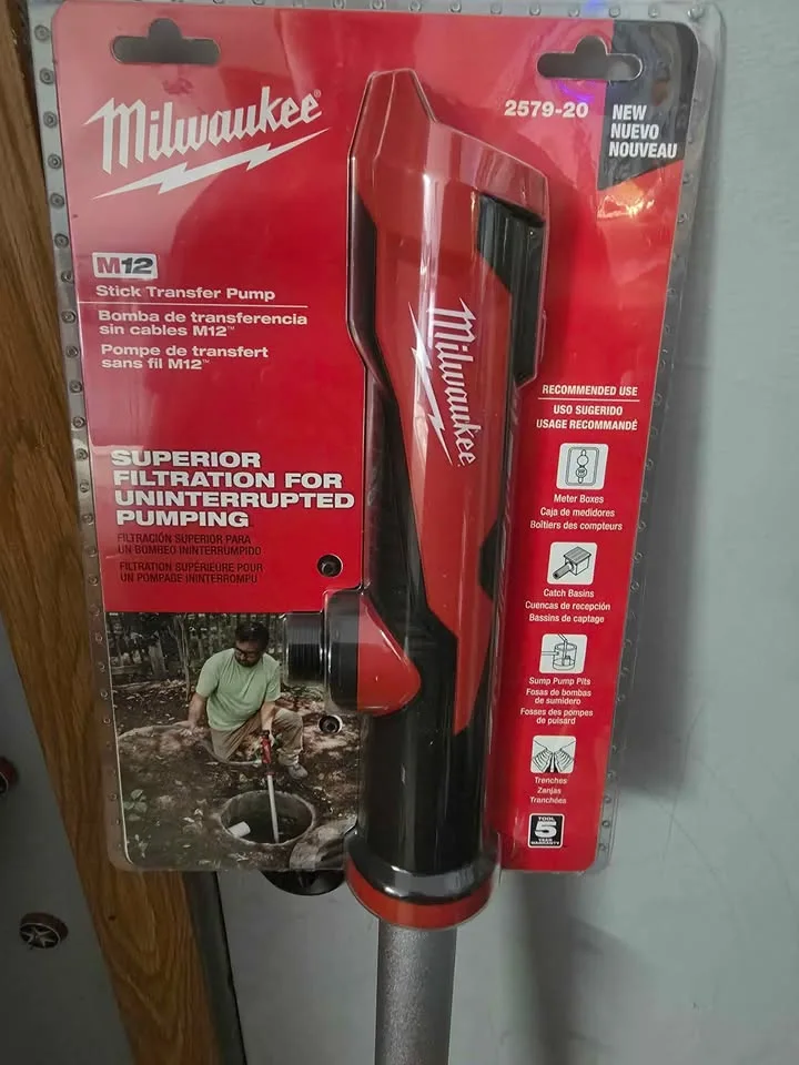 Milwaukee M12 Cordless Water Transfer Pump image indicator(3)