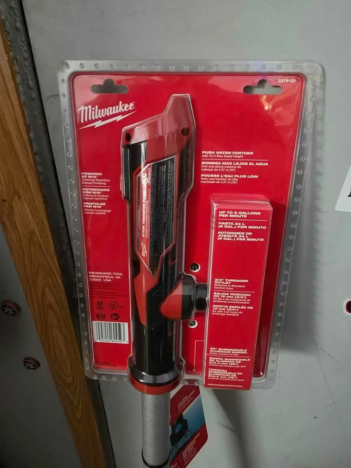 Milwaukee M12 Cordless Water Transfer Pump image indicator(4)