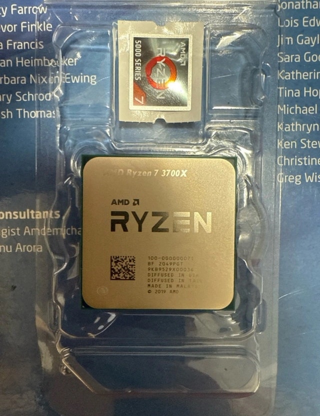 Ryzen 7 3700x